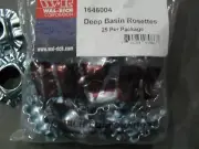 Wal-Rich Pasco 1646004 1266 Deep Basin Rosettes Stamped steel x25