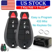 2 For 2009 2010 2011 2012 Dodge Ram 1500 2500 3500 Remote Key Fob Program Tool (for: Chrysler)