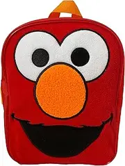 [Sesame Street] Elmo Fluffy Backpack, Red, Children's Backpack