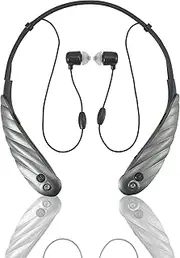 Bluetooth Rechargeable Active MEMS Hearing Aid, Best Around-The-Neck Hearing Aids, Noise Cancellation, App Compatible, Hearing Amplifier for Sports Use, Hearing Aids for Seniors