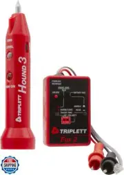Triplett 3399 Fox and Hound Premium Tone and Probe Wire Tracing Kit Generates