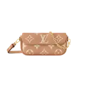 Louis Vuitton Wallet on Chain Ivy Monogram Empreinte Arizona Cream