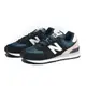 NEW BALANCE 休閒鞋 NB574 復古 深藍灰 麂皮 男 ML574BD2