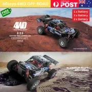 RC Car Wltoys Buggy 124018 High Speed 1/12 Racing 60km/H 4WD Off-Road Drift