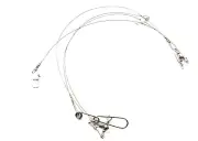 New DEEP Sea Game Fishing Rig Stainless STEEL WIRE TRACE 1 Meter