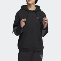 在飛比找momo購物網優惠-【adidas 愛迪達】上衣 男款 長袖上衣 帽T 運動 三