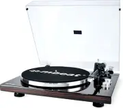 mbeat MB-PT-18K Bluetooth Turntable with Removable dust Cover, MMC Stylus, USB R