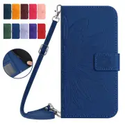 For OnePlus Nord N20 5G/CE2 5G Crossbody Wallet Flip Leather Card Stand Case