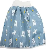 CIMAXIC Professional Cotton Diaper Skirt Short Nighttime Leak Protection Potty Training Skirt