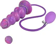 HGDTYRI Silicone Monster Dildos Luminous Fantasy Worm Pneumatic Oviposition with 5 Ball, Spit Ball Anal Plug Anal Dildos Sex Toys for Women Men