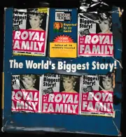 1993 Press Pass Royal Family trading Cards Box of 50 Unopened Packs