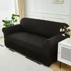 2025 Sofa Covers 1 2 3 4 Seater Stretch Ruffled Couch Covers Slipcover Protector