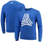 adidas Tango Performance Sweat Top - Blue XL