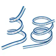 12/40 Inch 30/100cm Flexible Curve Ruler Can Be Bent, 2 Pcs, Blue