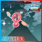 Pokemon Legends: Arceus Shiny Rotom Fan Max Stats