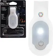 Clipglow Nurse Light Clip On Nursing Night Shift Light, Bright, Lightweight Magnetic, Portable, USB Rechargeable Flashlight for Badge, 8-10 Hours Battery|4 Light Settings 10-25 Lumens Nurse Gift|White