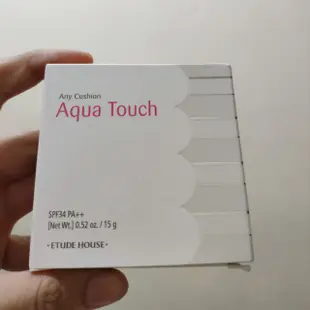 ETUDE HOUSE 補水防曬 氣墊粉餅 ANY CUSHION AQUA TOUCH 保濕 全新現貨