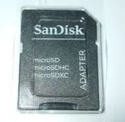 SanDisk Micro SD Card Adapter, Micro SD to SD (SD, SDHC, SDXC)