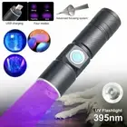 UV LED Blacklight Torch Lamp Ultra Violet Gas Leak Wee Pee Stain Money Detector