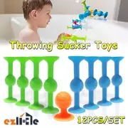 12pcs Sucker Darts Throwing Game Sticky Pop Table Toy Indoor Party Drinking Toys