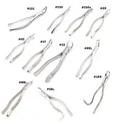 110 Pc Extraction Set Dental Instruments Extracting forceps 11 Different Sizes