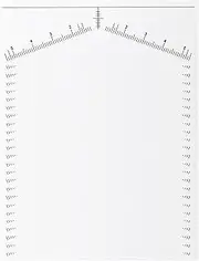 Eyebrow Shaper Stencil - 25X White Eyebrow Templates,Eye Brow Measuring Tool, Styling Set, Buddy Tool Kit, Positioning Stickers for Women Eye Brow Stencil | 25X Eyebrow Templates for MICR