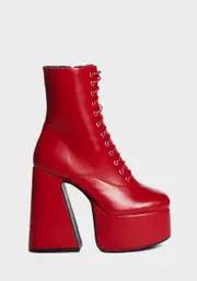 [Lamoda] Crossed A Line Platform Ankle Boots