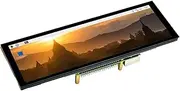Waveshare 7.9 Inch HDMI LCD Capacitive Touch Screen 400×1280 IPS Display with Toughened Glass Cover Supports Raspberry Pi Jetson Nano and General PC