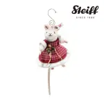 【STEIFF】MRS SANTA MOUSE ORNAMENT 聖誕老鼠小吊飾(限量版)