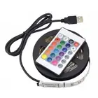 0.5/1/2/3/4/5m Led Strip Lights Long Life Span Energy-saving Remote Control
