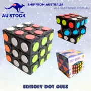 Colour Dot Cube speed puzzle cube gift for kids sensory fidget cubes