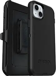 OtterBox Defender Case for iPhone 15 Plus/iPhone 14 Plus, Shockproof, Drop Proof, Ultra-Rugged, Protective Case, 5X Tested to Military Standard, Black