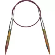 KnitPro "Symfonie" Wood Fixed Circular Knitting Needles - 40cm (16")