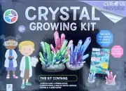 CRYSTAL GROWING KIT CURIOUS UNIVERSE. EDUCATIONAL SCIENCE KIT FOR CHILDREN.