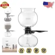 Elegant 34 oz Pebo Vacuum Coffee Maker with High Heat Borosilicate Glass