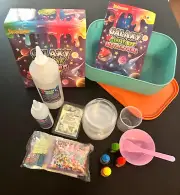 DIY Slime Kit Galaxy Making Kit Butter Foam Slime Glow In The Dark Party Gift