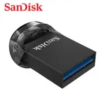 SANDISK ULTRA FIT 32G USB 3.1 CZ430 讀取速度最高130MB / S 隨身碟 典雅黑