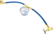 VINTORKY Hose Gauge R134a Tube Easy Install Ac Pressure Gauge Charge Hose Kit