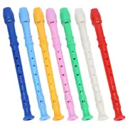 7 Pcs Children's Clarinet Soprano Recorder Instruments Baby Toddler