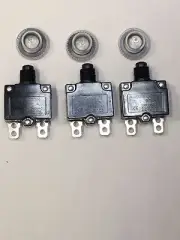 BREAKER 30A PUSH BUTTON BOAT CIRCUIT AC DC 3 pcs