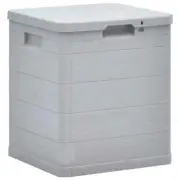 NNEVL Garden Storage Box 90 L Light Grey