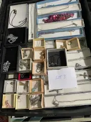lot3 bulk lot of 65 fashion necklaces