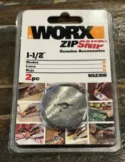 2pack Wa2300 Blades Rotary Blades Genuine Worx Zipsnip