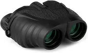 10×25 Binoculars, High-Definition Mobile Telescope, Low-Light Night Vision Pocket Portable Glasses are Suitable for Tourism and Performances