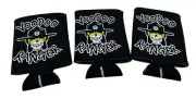 x 3 VOODOO RANGER Beer Can Koozie - VOODOO RANGER Can Koozie - bottle cooler