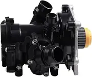 Electric Water Pump Thermostat Housing Assy 06L121012A 06L121111H Compatible For Audi A1 A3 A4 A5 A6 Q3 Q5 Q7 Compatible For VW 1.8T 2.0T