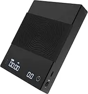 TIMEMORE Coffee Scale Basic 2.0 Electronic Espresso Scale with with Timer,2000 Grams and Water Flow Rate and Timer Function,Flow Rate Display 2024 Upgraded Version