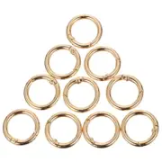 10pcs Spring Clasps Spring Snap Hook Handbag Purse Hook Key Chains Buckle