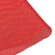 Speaker Grill Cloth 1x1.45M Polyester Fiber Stereo Mesh Fabric Red
