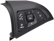 Pexorin Car Cruise Control Button, for Chevrolet, for Malibu, for Cruze, 2009-2014 96892140 Car Steering Wheel Button Car Cruise Control Switch With Backlight 96892135 Car Steering Wheel Switch Kit(BL